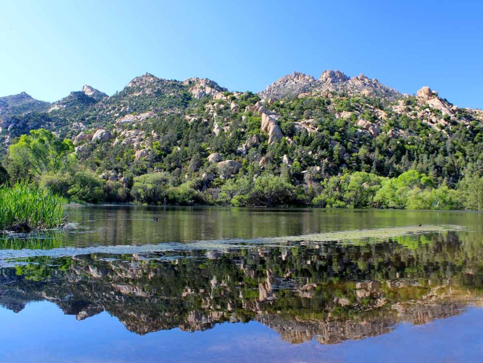 Landscape, View, Prescott, Arizona, Granite Mountain, Granite Mountain Hiking Trail, La Playa Lake