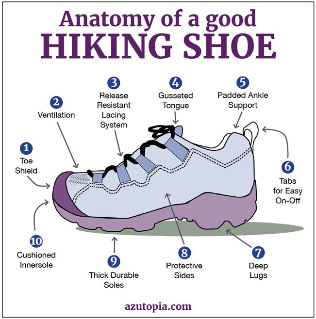 hiking shoes with ankle support